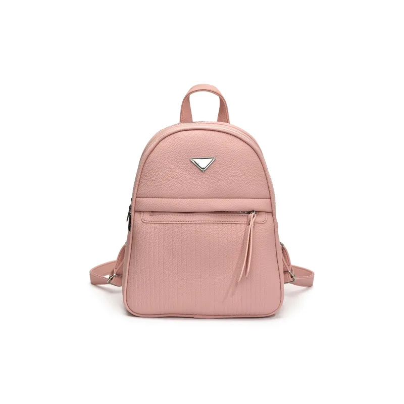 Wenpercy PU Backpack Women's Multicolor-3