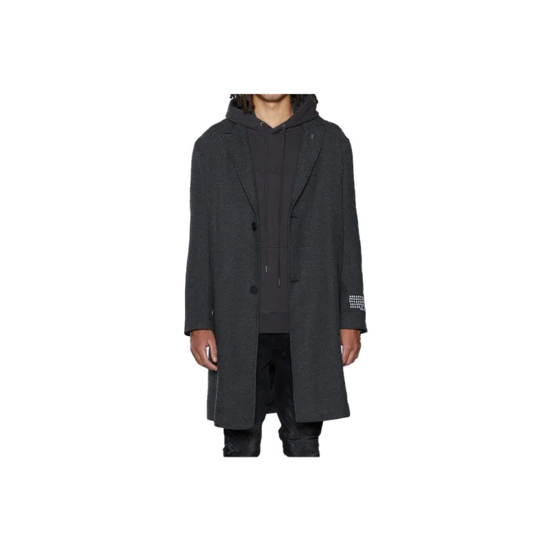 Ksubi Coats Men's Charcoal Gray-0