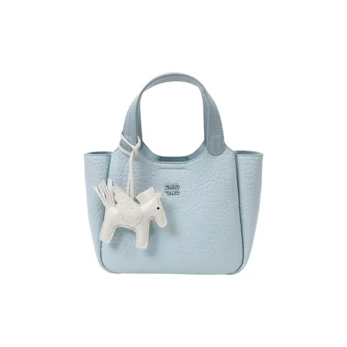 PAYOT Microfiber Synthetic Leather backpack Mesh Handbag Women's Light Blue