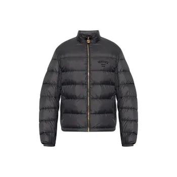 VERSACE Quilted Zipped Puffer Jacket