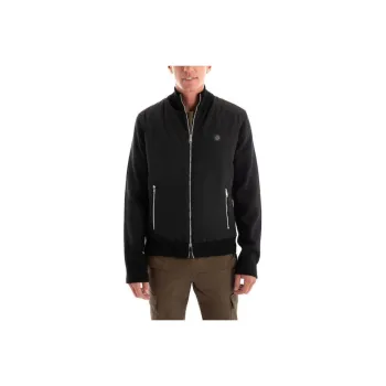 HUGO BOSS Logo patch Bomber Jacket