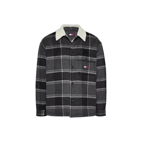 tommy blu Hilfiger blus Coats Men's Black