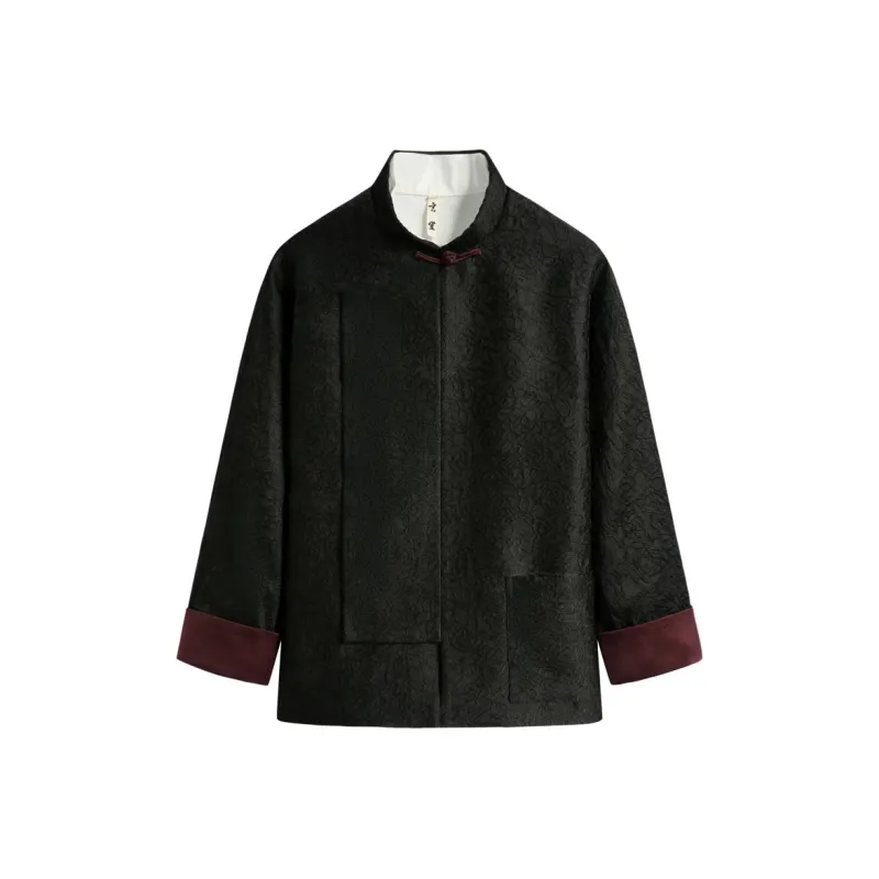 XUANSHENG Jackets Coats Men's Black-0