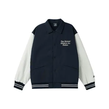 New Balance Baseball Jacket Men's Military Blue
