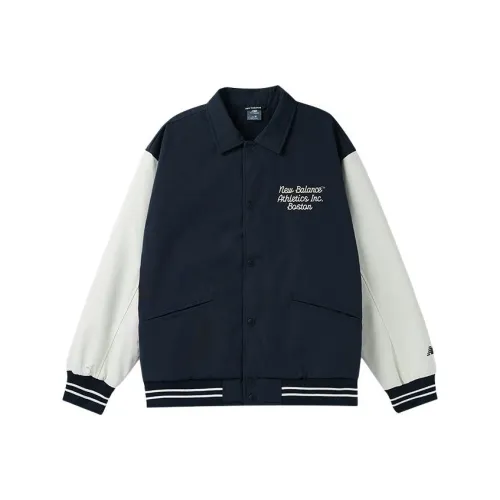 New Balance Baseball Jacket Men's Military Blue