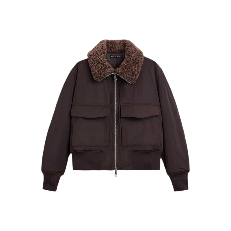 ZARA Jackets Coats Men's Dark Brown-0