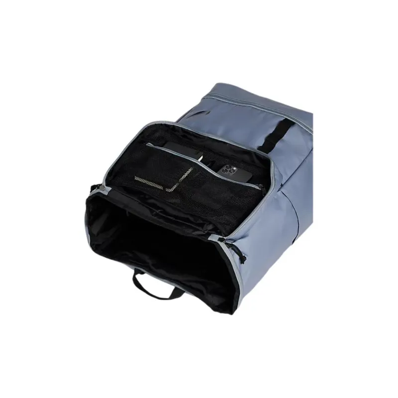 Asics Polyester Backpack Men's Light Blue-6