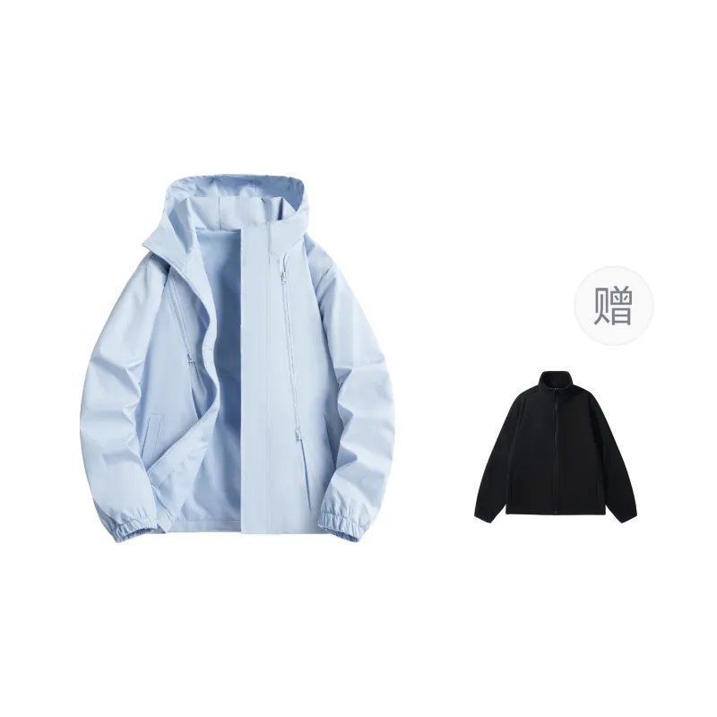 Feiyue Water-Resistant Windproof And Water-Repellent Windbreaker Jacket Unisex-4