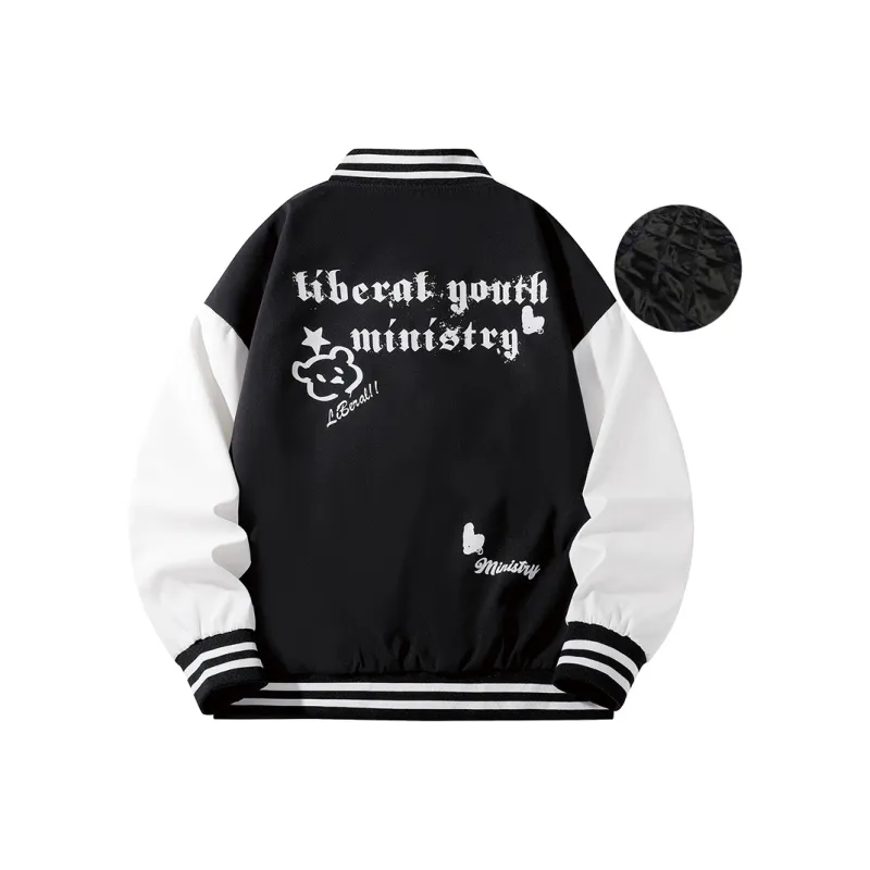 Liberal Youth Ministry Baseball Jacket Unisex-11