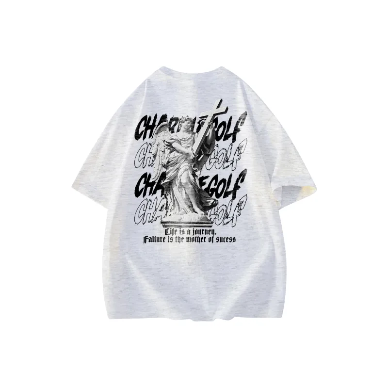 CHARLIE GOLF T Shirt Unisex Black-8