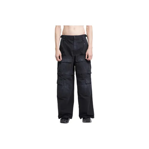Balenciaga Loose Fit Jeans Men's Black