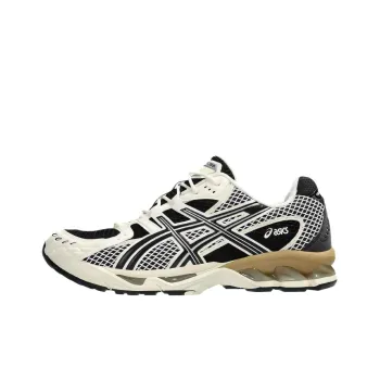 Asics GEL Nimbus 10.1 Low Top Running Shoes Unisex Black Cream White