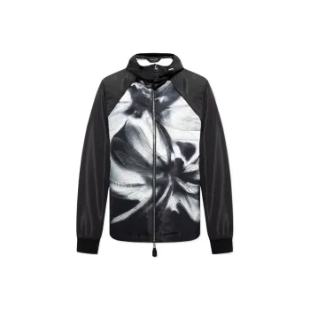 Alexander McQueen All Over Printed Zipped Jacket