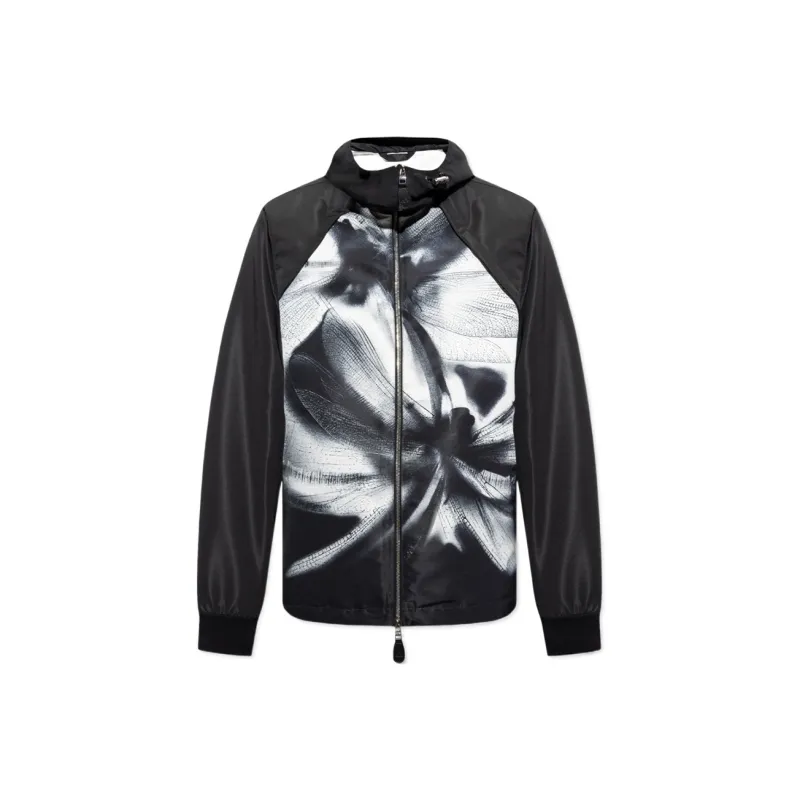 Alexander McQueen All Over Printed Zipped Jacket-0