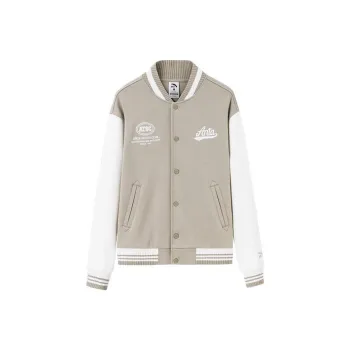 Anta Life Collection Baseball Jacket Men's Glacier Gray