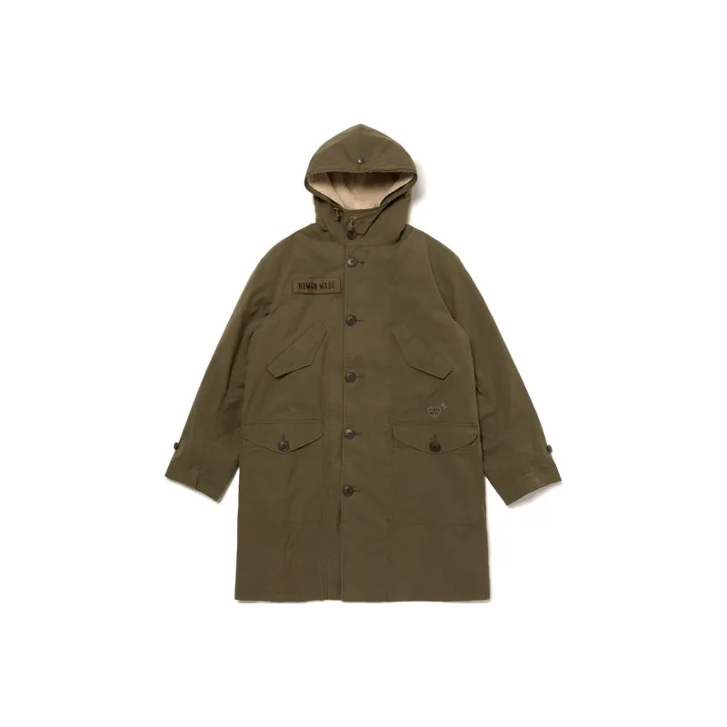 HUMAN MADE FW24 Autumn/Winter Collection Coats Unisex Olive Green-0