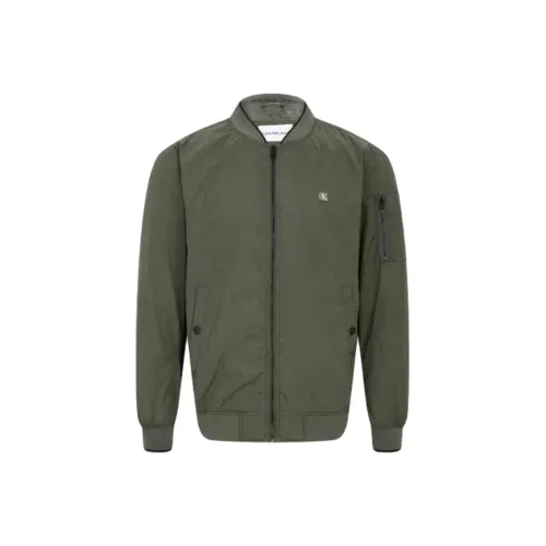 CALVIN KLEIN Jackets Coats Men's Army Green