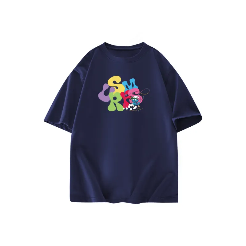 The Smurfs T Shirts Unisex-18
