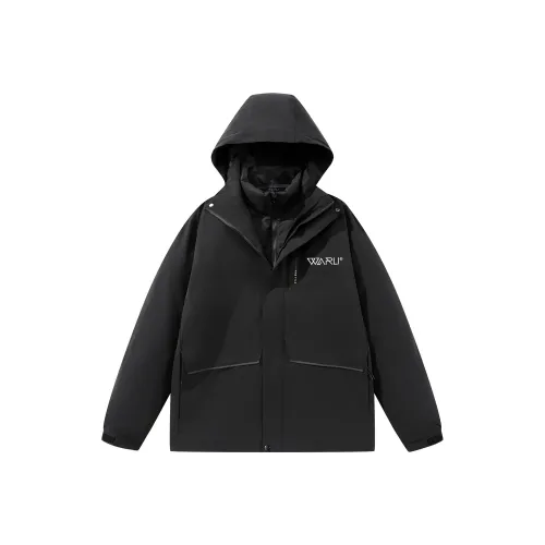 Leather Bomber Jacket With Camouflying Pegaso Inserts