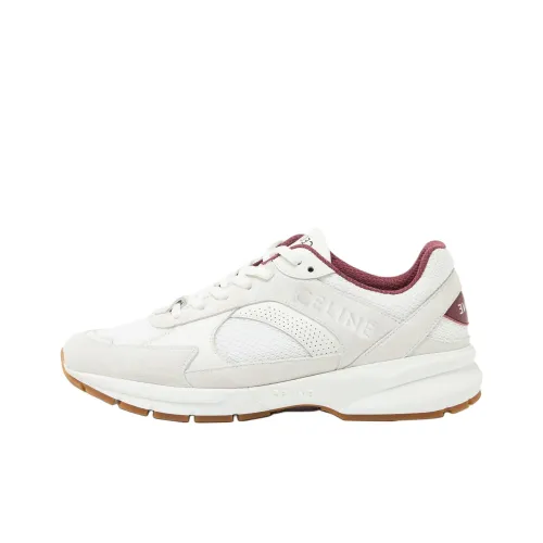 CELINE CR 03 Low Top Casual Shoes Women's White