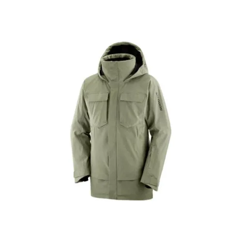 SALOMON Stance Jackets Men Olive