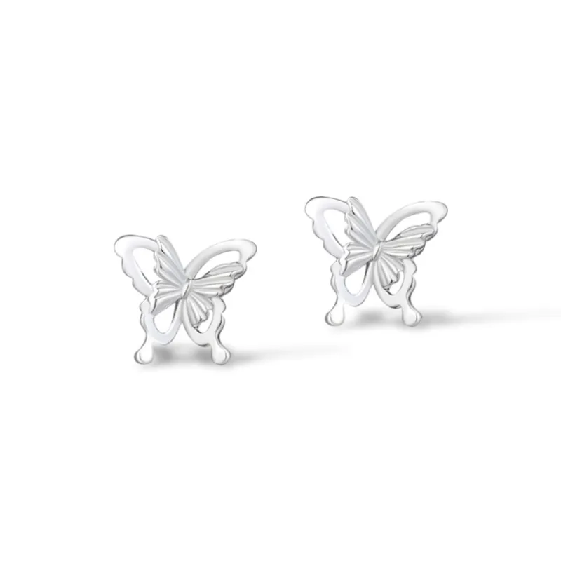 GUDS GAVE S925 Silver Stud Earrings Women's-3