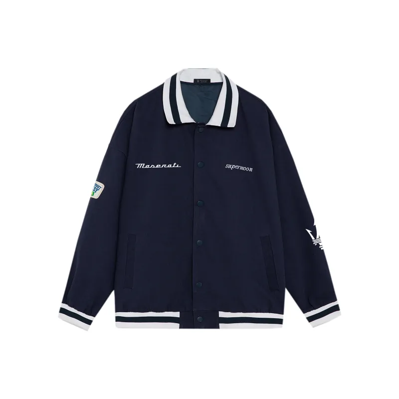 Maserati x SUPERMOON Baseball Jacket Men's-2