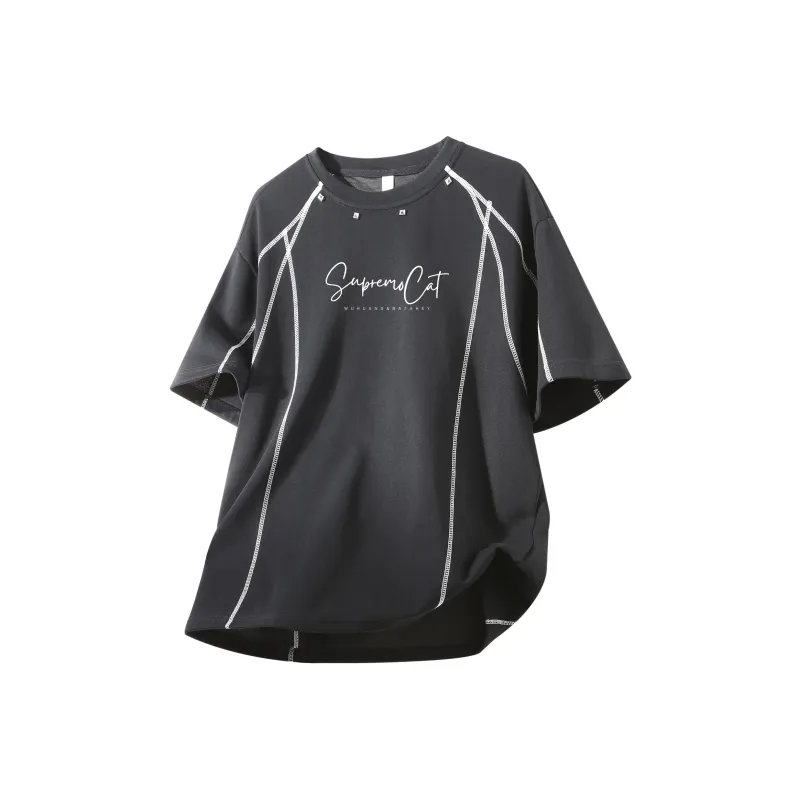 Supremo Cat T Shirts Unisex-0