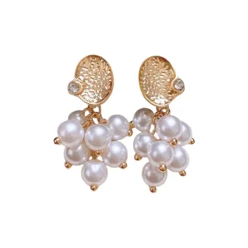 FEO Faux Pearl Earrings Women's