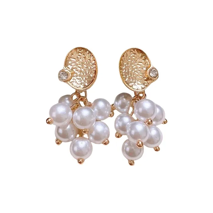 FEO Faux Pearl Earrings Women's-0
