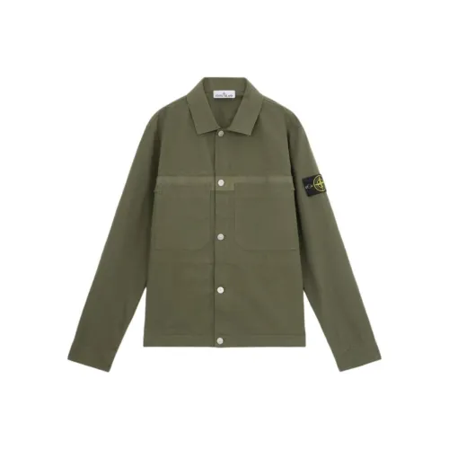 STONE ISLAND Jackets & Coats Men's Musk Green