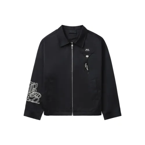 BAPE BLACK Logo Worker Jacket