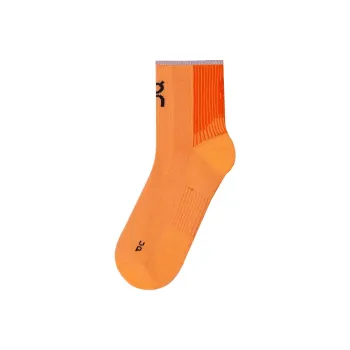 On Performance Running Socks Unisex 1 Pack Orange/Flame Color