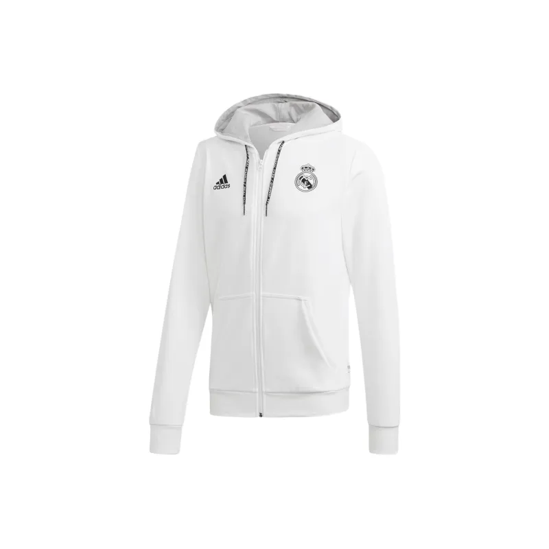 Adidas Real Madrid Jackets Coats Men's White-0