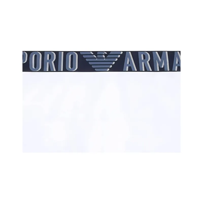 EMPORIO ARMANI Asv Megalogo Organic cotton Boxer Briefs-2