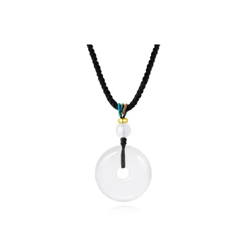 Love Jewelry Natural Chalcedony Necklaces Unisex