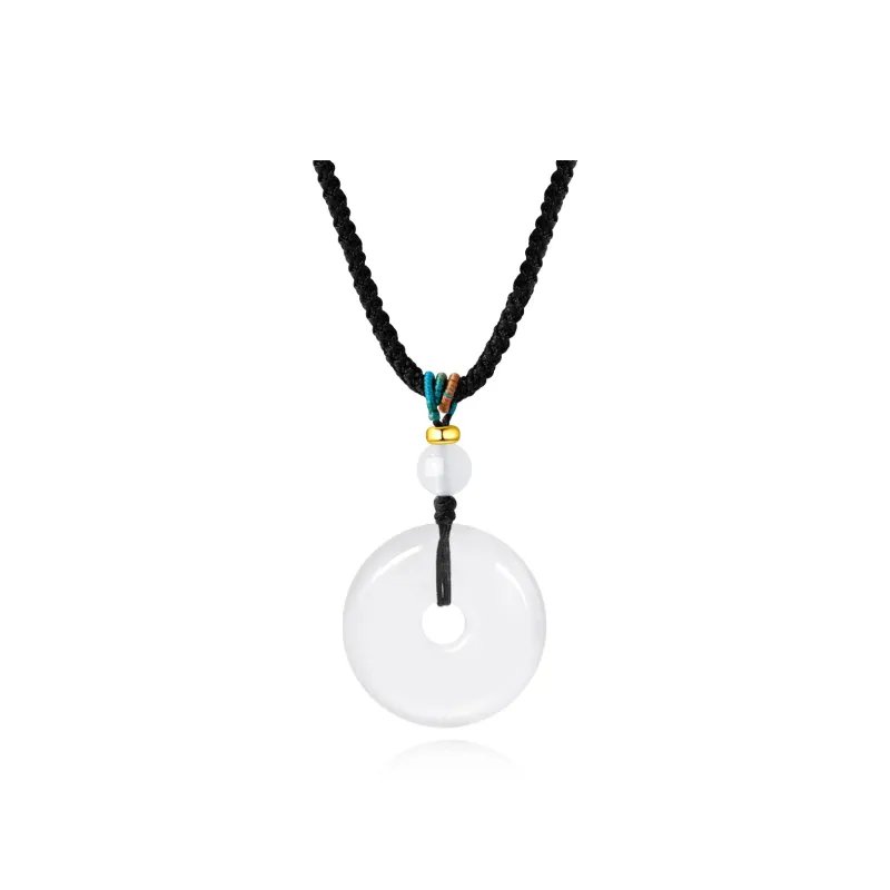 Love Jewelry Natural Chalcedony Necklaces Unisex-0
