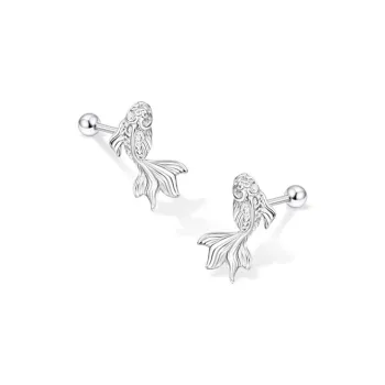 ETAHLOVE Sterling Silver Stud Earrings Women's