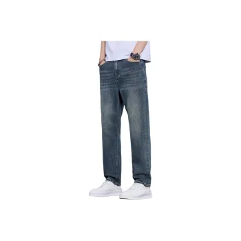 Tonlion Jeans Unisex Vintage Blue