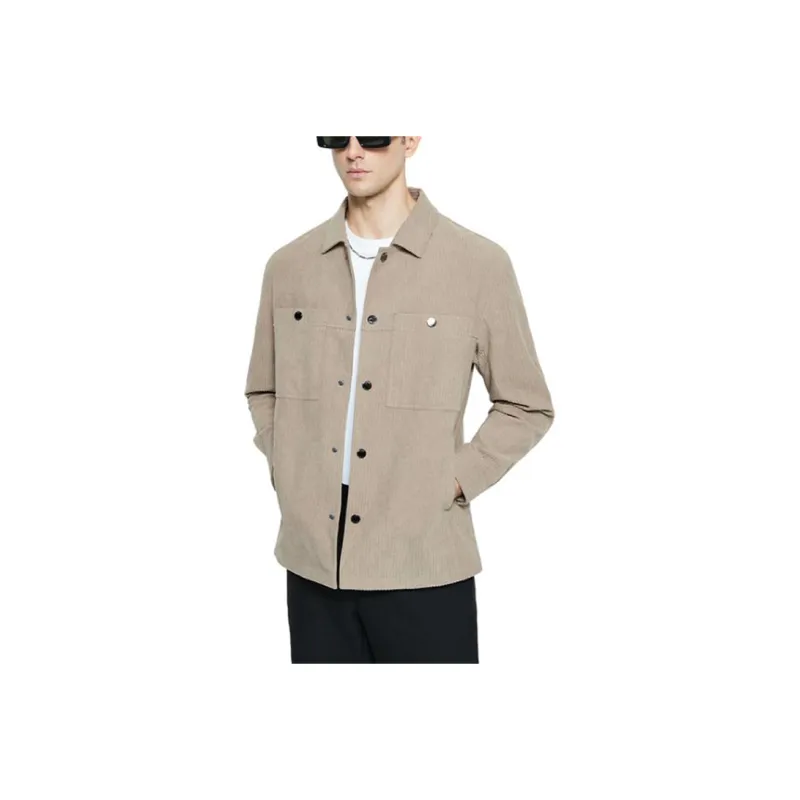 DKNY Jackets Coats Men's Medium Coffee-0