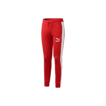 PUMA Knitted Sweatpants Men's Red