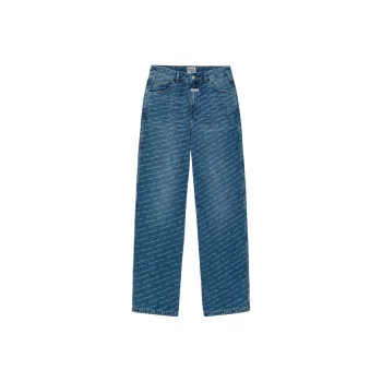 Marithe Francois Girbaud FW24 Jeans Unisex Blue