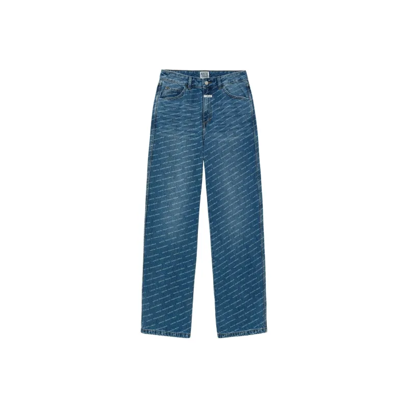 Marithe Francois Girbaud FW24 Jeans Unisex Blue-0