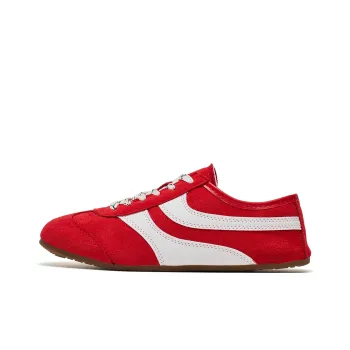 IHBOZ Abrasion Resistant, Breathable, Lightweight Low Top Casual Shoes Women's Red