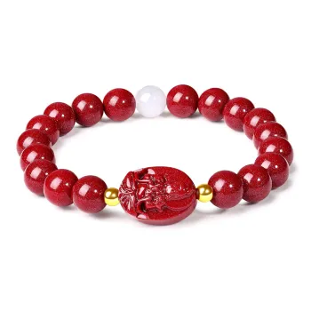 One Thousand Two Cinnabar Bracelets Women's