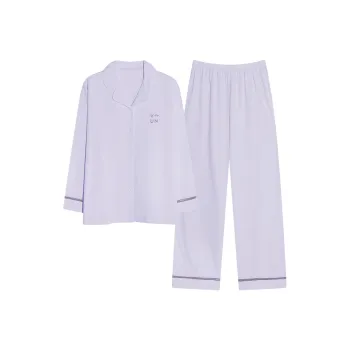 GOSO Pajama Set Women's Light Lavender