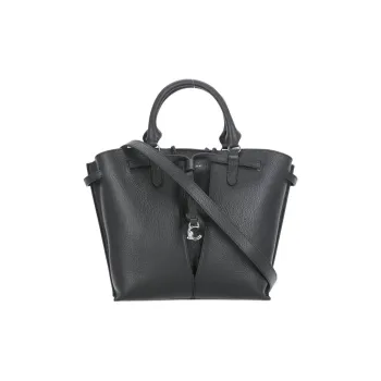COCCINELLE Calfskin One Shoulder Handbag Women's Black