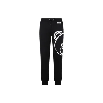 MOSCHINO Knitted Sweatpants Men Black