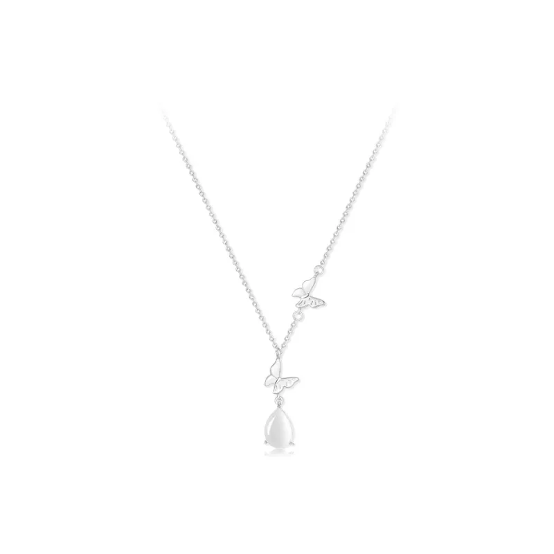 JUICY GRAPE Chalcedony Jade Necklaces Women's-0