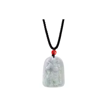 HUISHI Glutinous Jade Necklaces Unisex